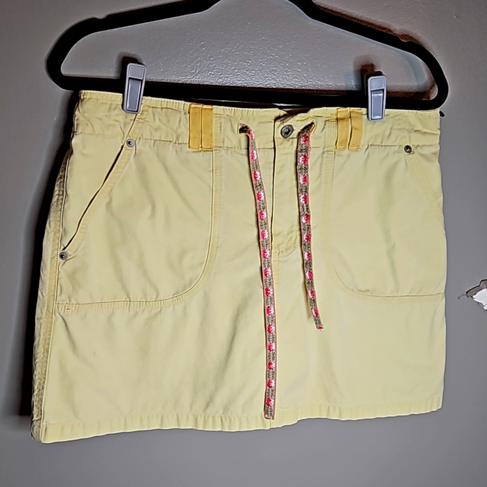 Vintage yellow skort